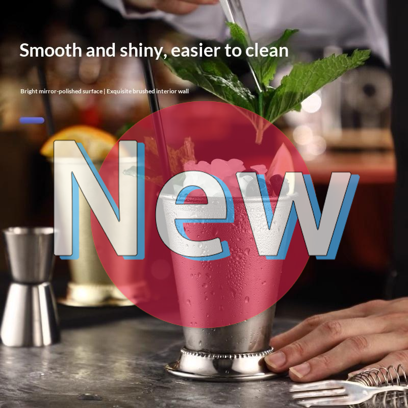Wine Beer Mix - {}Stainless Steel Mint Julep Mug -