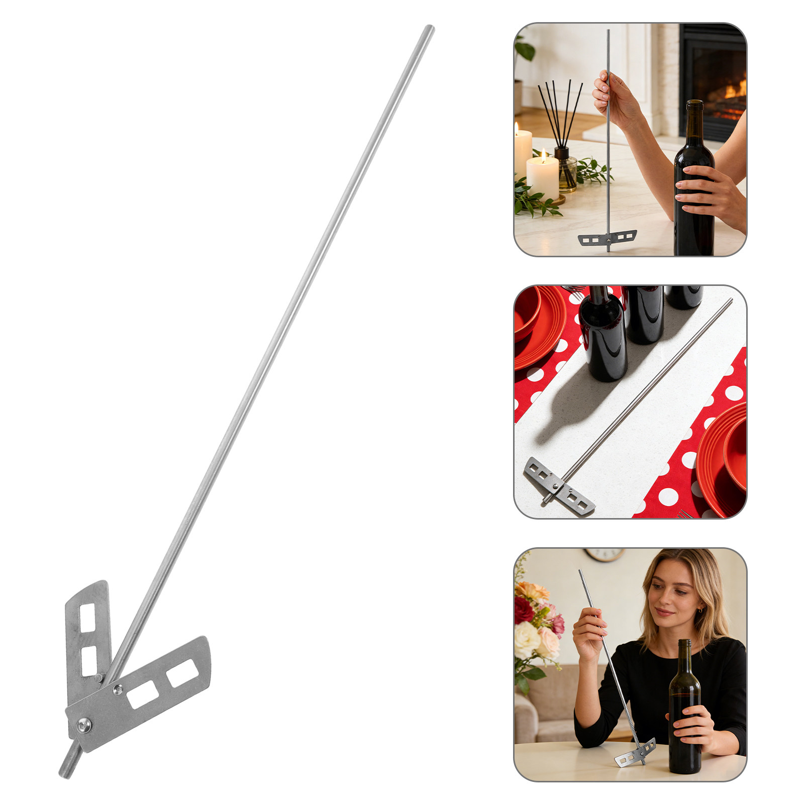 Wine Beer Mix - Beer Degassing Stirrer Stainless Steel 17.5