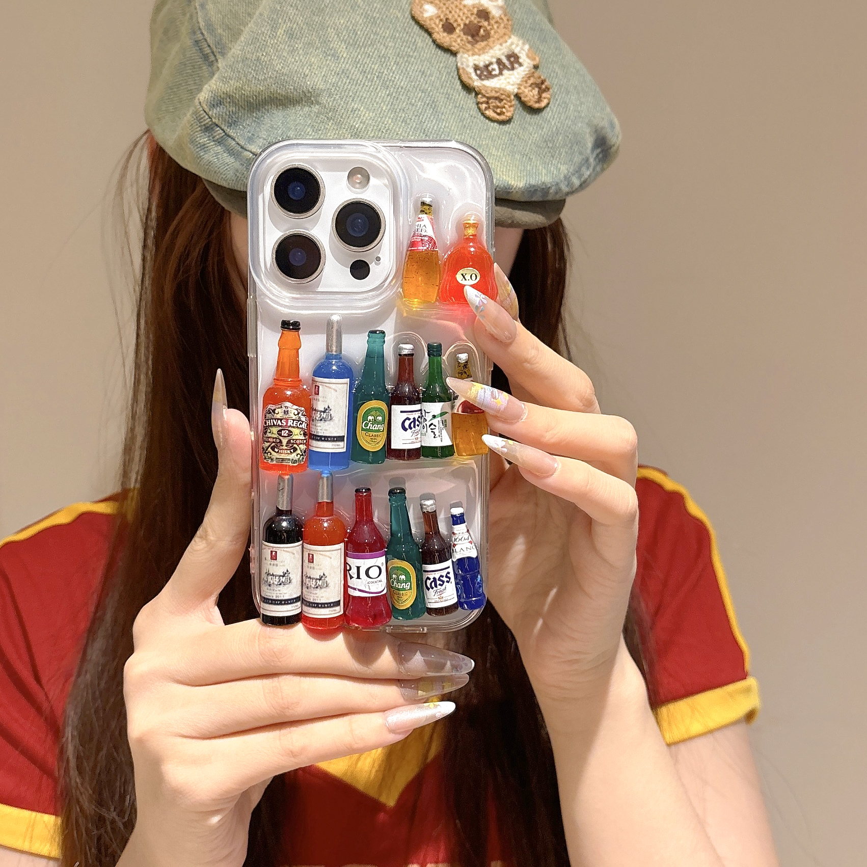 Wine Plus Beer - Ins Creative Fun Mini Wine Bottle