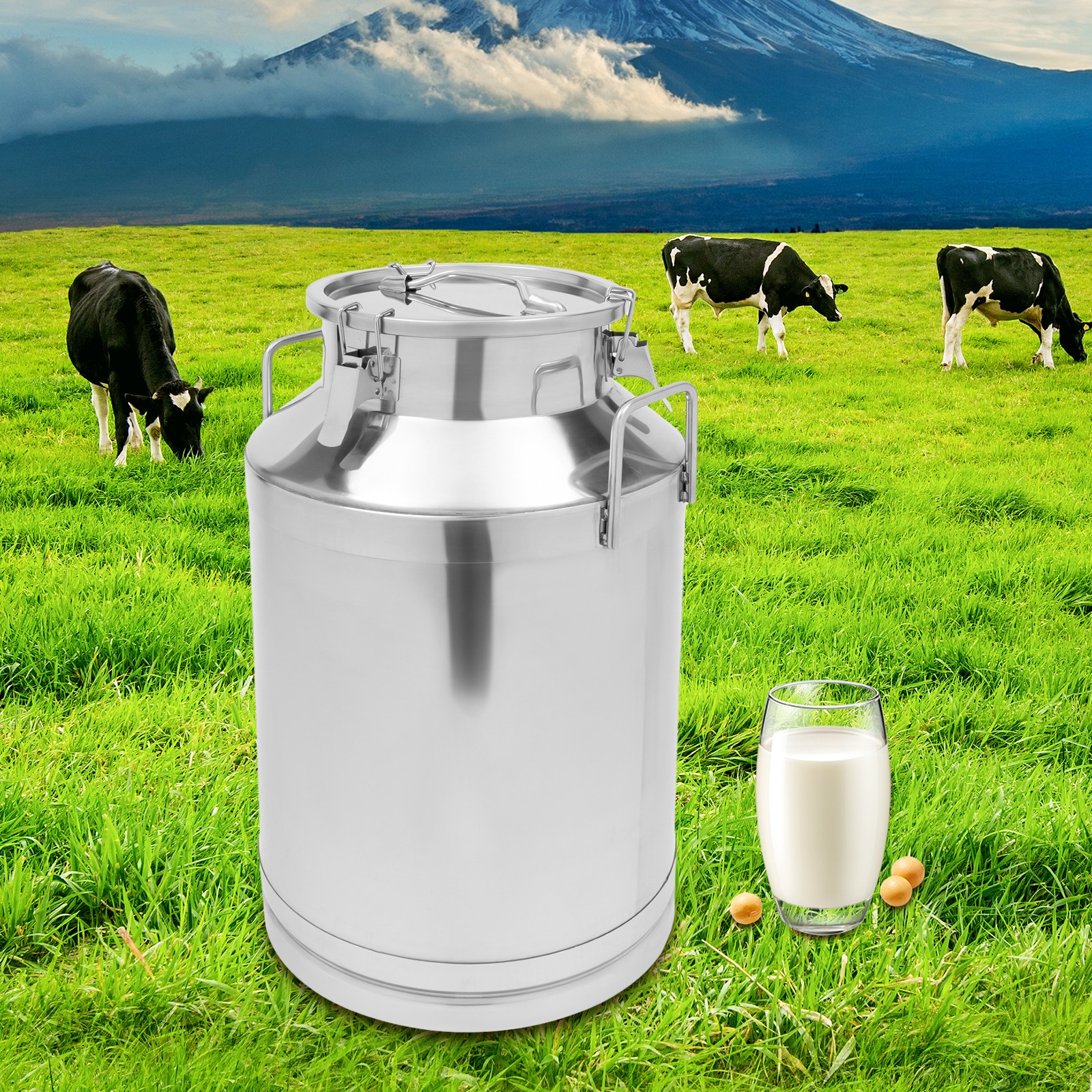 Wine Beer And Cider - 60L (15.8 Gallon) 1-Piece Milk Can