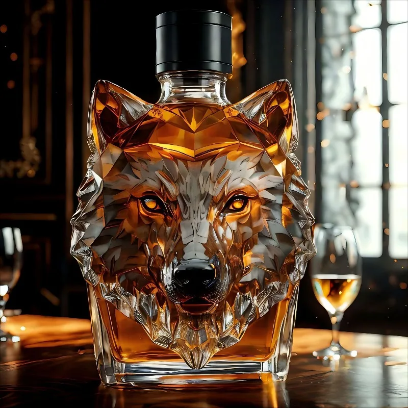 High Borosilicate Glass Wolf H - Wine Beer Spirits avaliação e preço