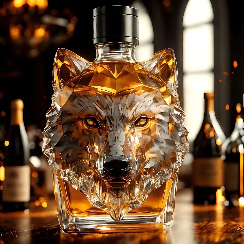 High Borosilicate Glass Wolf H - Wine Beer Spirits avaliação e preço