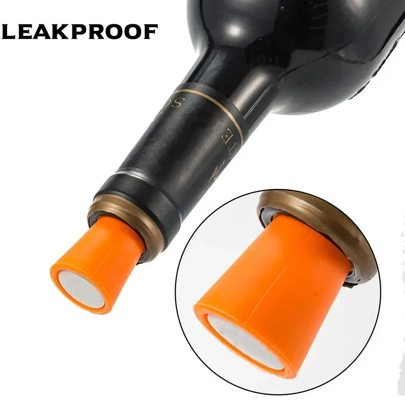 Silicone Wine Bottle Stopper S - Taste Wine Beer Kitchen avaliação e preço