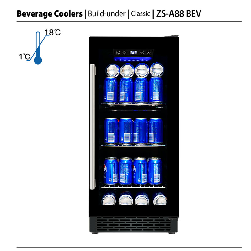 Oem Small Drink Bar Fridge Cus - Wine Beer Fridge Dual Zone avaliação e preço