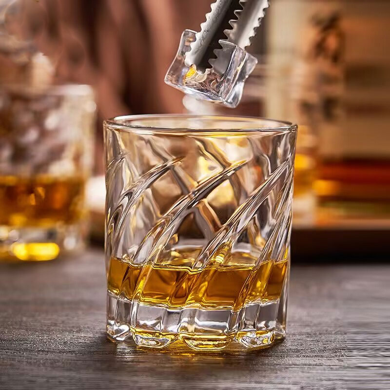 Embossed Whiskey Glass High-Qu - Wine Beer Spirits avaliação e preço