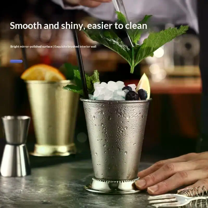 Mint Julep Mug Stainless Steel - Wine Beer Mix avaliação e preço