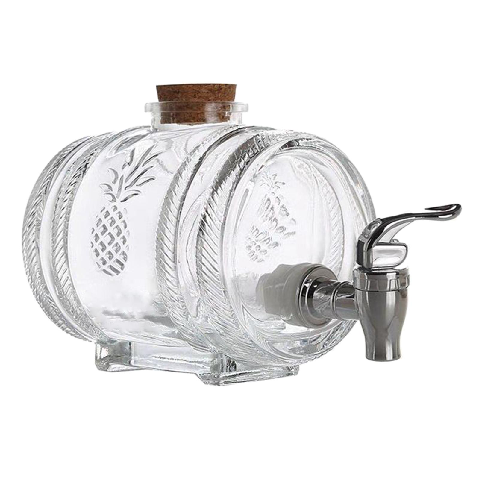 Premium Glass Barrel Dispenser - Wine Beer Spirits avaliação e preço