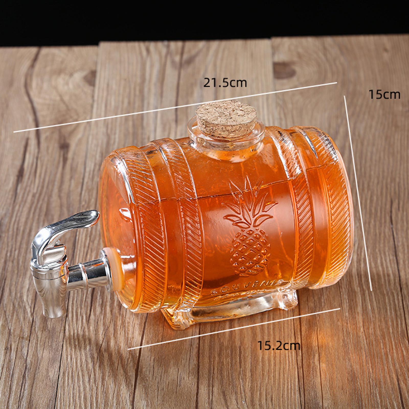 Premium Glass Barrel Dispenser - Wine Beer Spirits avaliação e preço