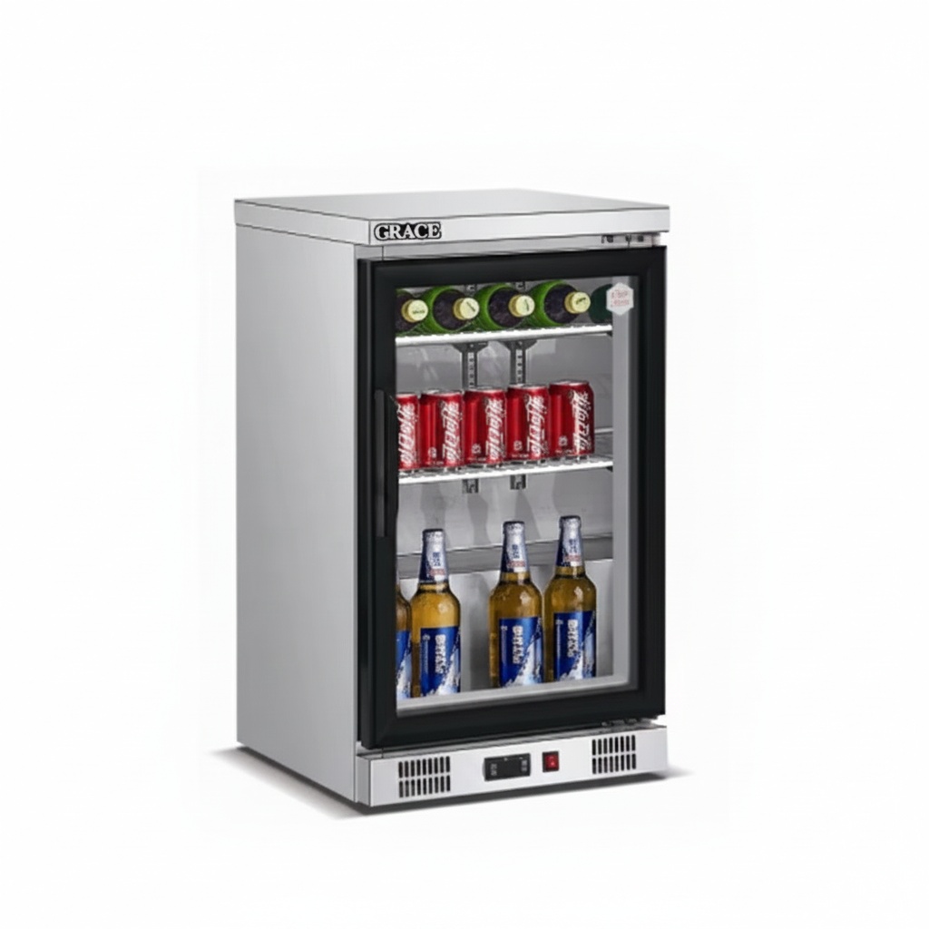 Under Counter Fridge, 304 Stai - Wine Beer Fridge Dual Zone avaliação e preço