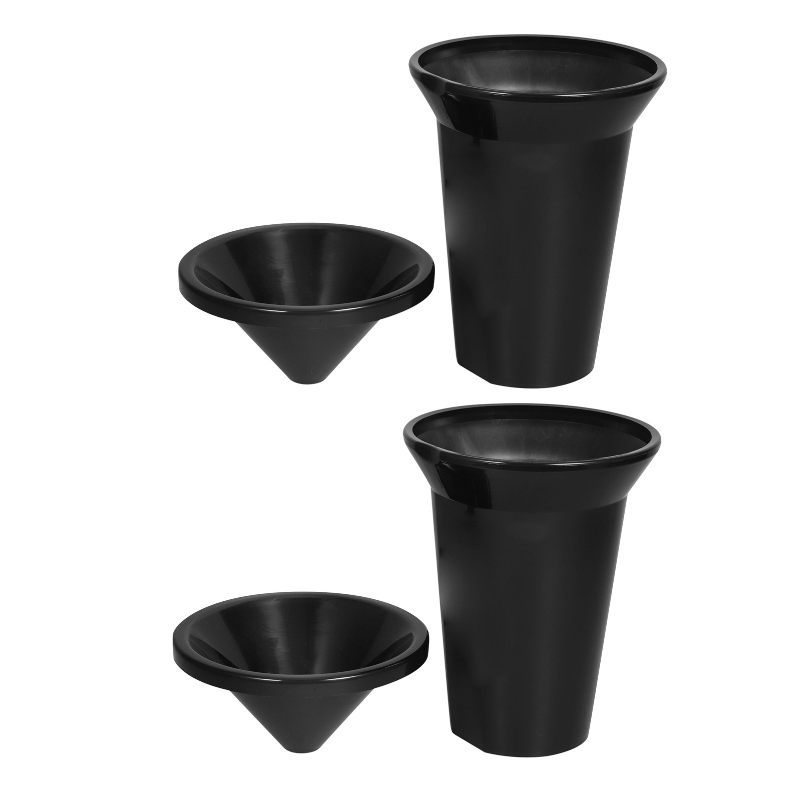 2Pcs Wine Spittoon Bucket Blac - Wine Beer Tasting avaliação e preço