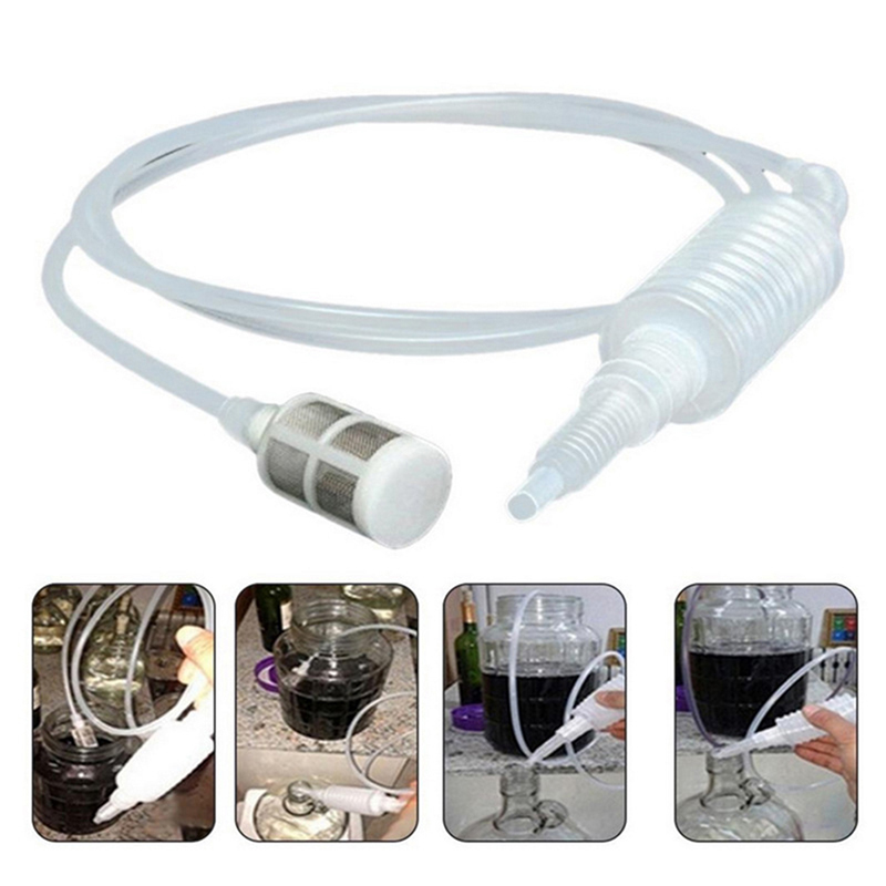 Home Brewing Siphon Hose Wine  - Wine Beer Food avaliação e preço