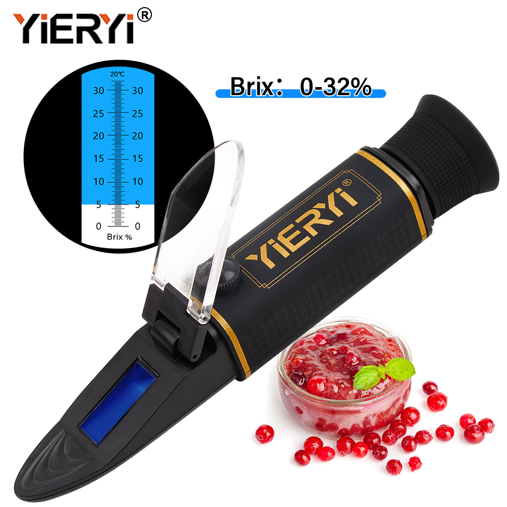 YG-32 Brix Refractometer 0-32% - Wine Beer Food avaliação e preço