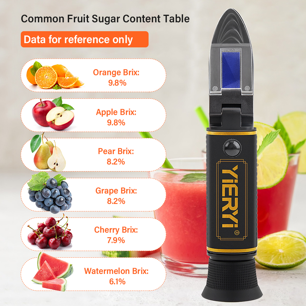 YG-32 Brix Refractometer 0-32% - Wine Beer Food avaliação e preço
