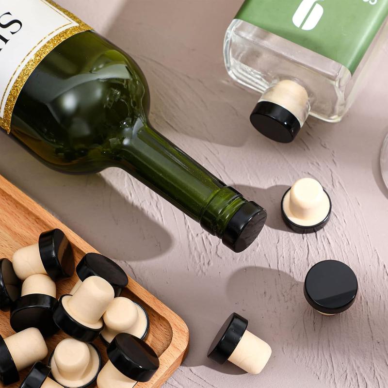 【M】10Pcs Wine Bottle Cork Stop - Wine Beer Tasting avaliação e preço