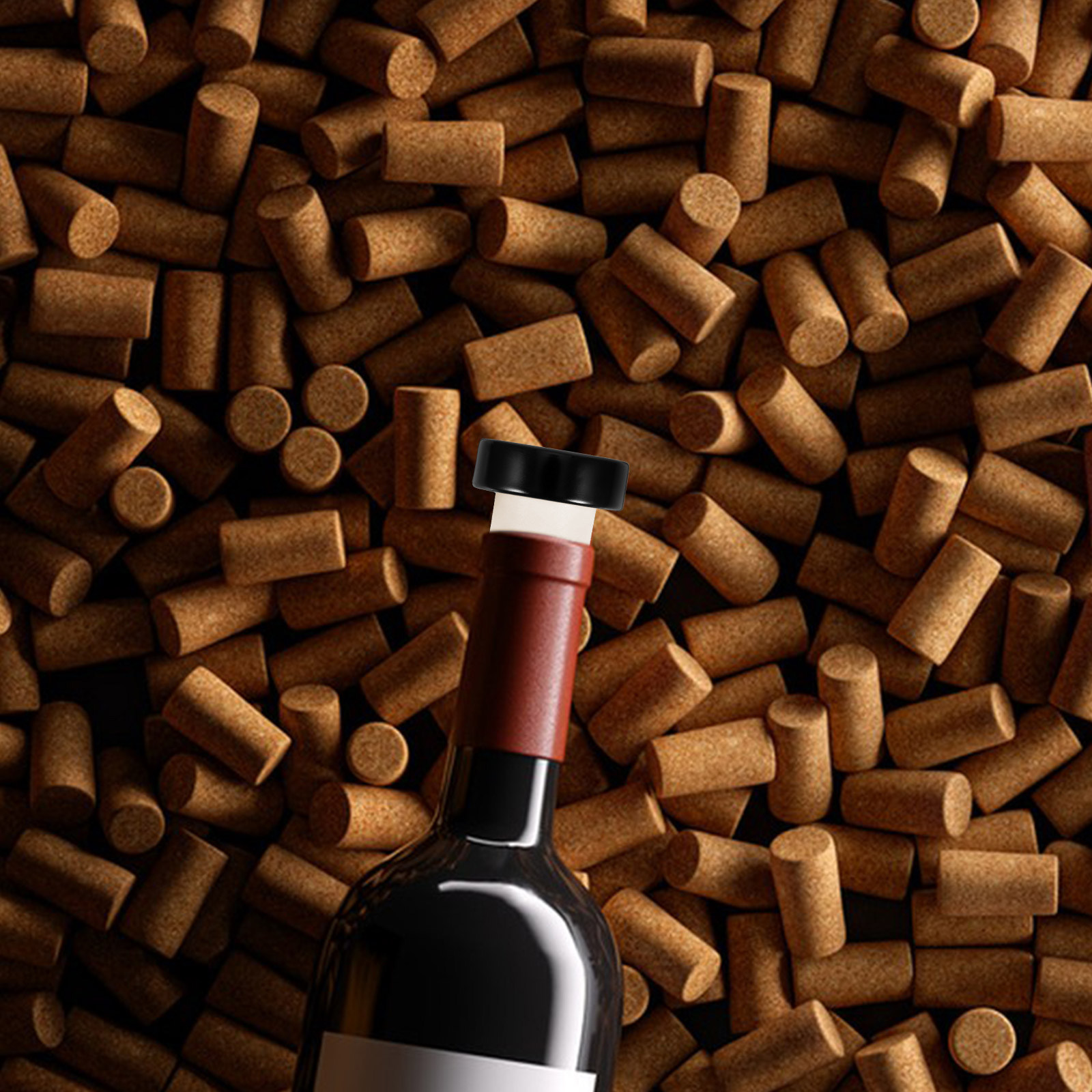 24Pcs Wine Stoppers Rubber Bot - Wine Beer And Cider avaliação e preço