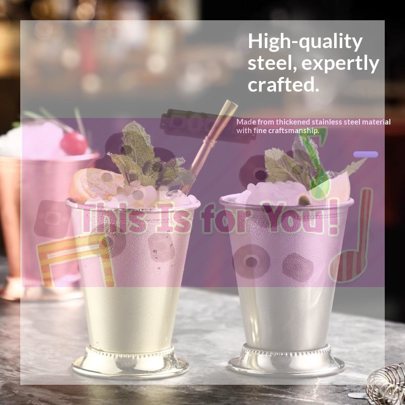 【MA】Stainless Steel Mint Julep - Wine Beer Mix avaliação e preço