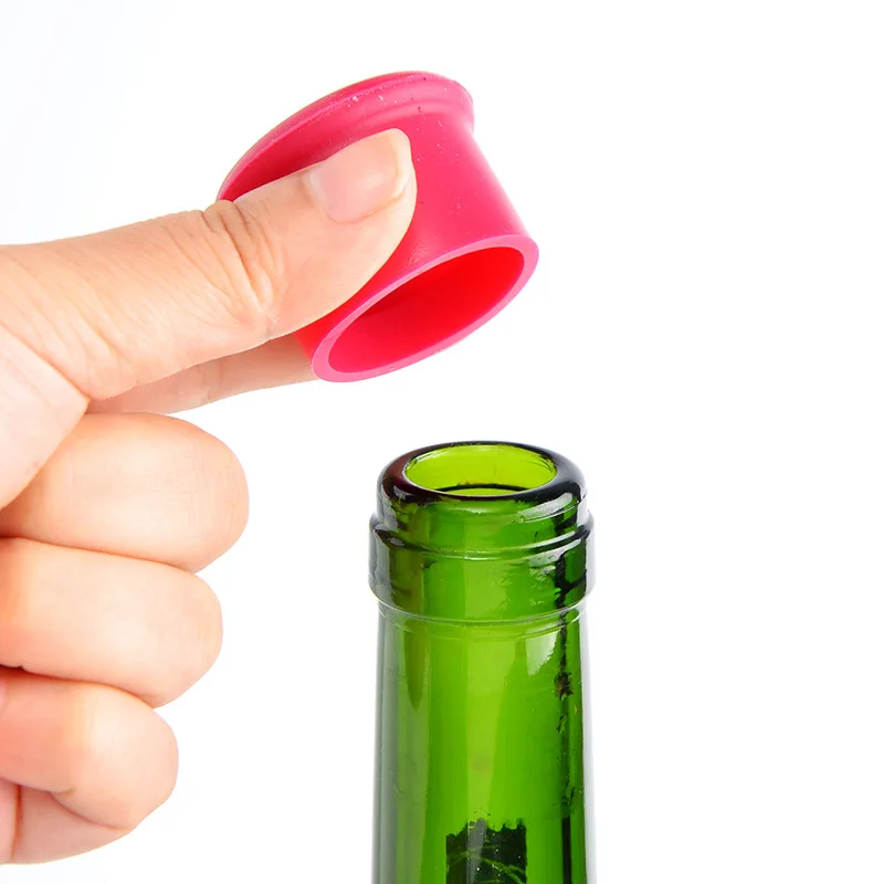 1/5pcs Wine Stoppers Reusable  - Wine Beer Spirits avaliação e preço