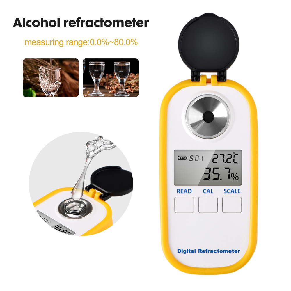 Digital Alcohol Refractometer  - Wine Beer Spirits avaliação e preço