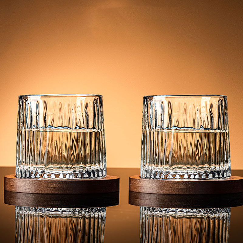 2pcs Set 10oz Spinning Glasses - Taste Wine Beer Kitchen avaliação e preço