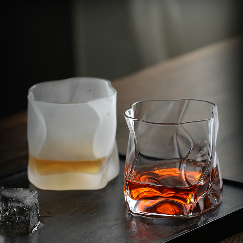 Irregular Whiskey Crystal Cup  - Wine Beer Tasting avaliação e preço