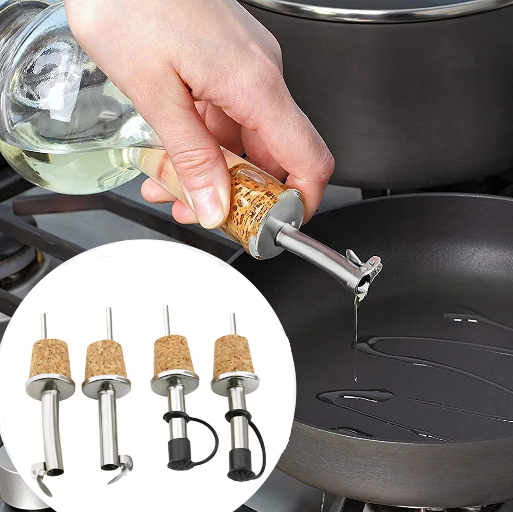 1PC Red Wine Cork Pourer Stain - Wine Beer Spirits avaliação e preço