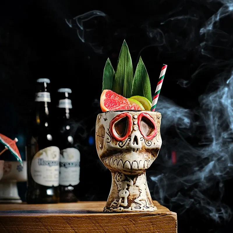 480ml Halloween Party Skull Co - Wine Beer Mix avaliação e preço