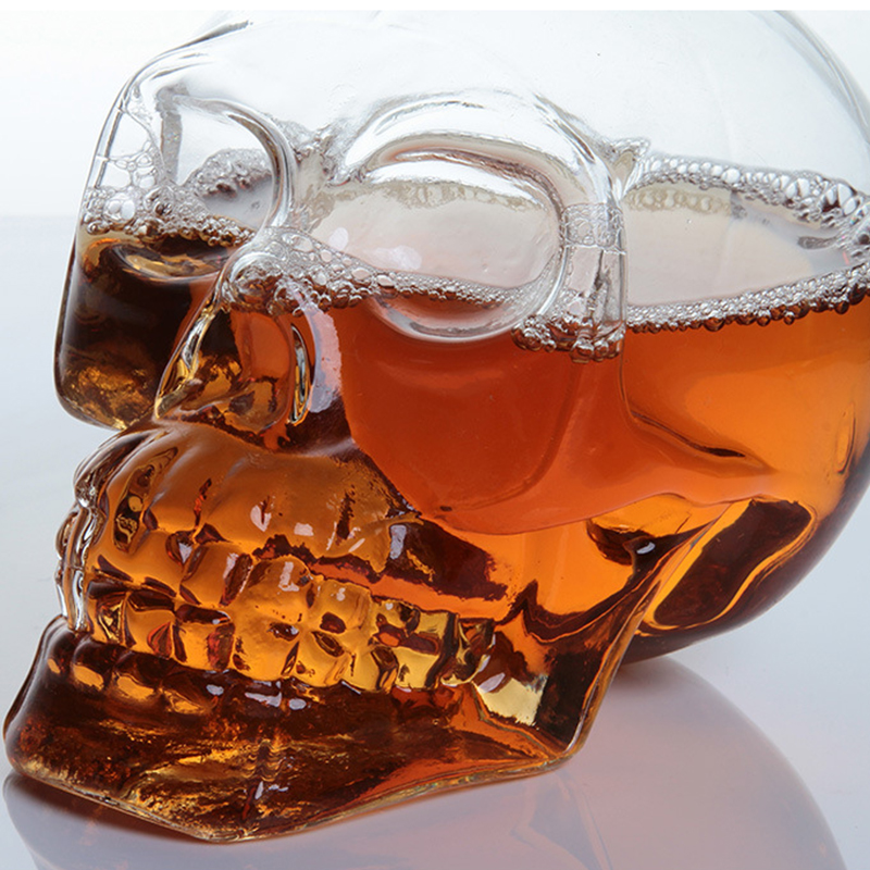 Creative Skull Head Decanter C - Wine Beer Spirits avaliação e preço