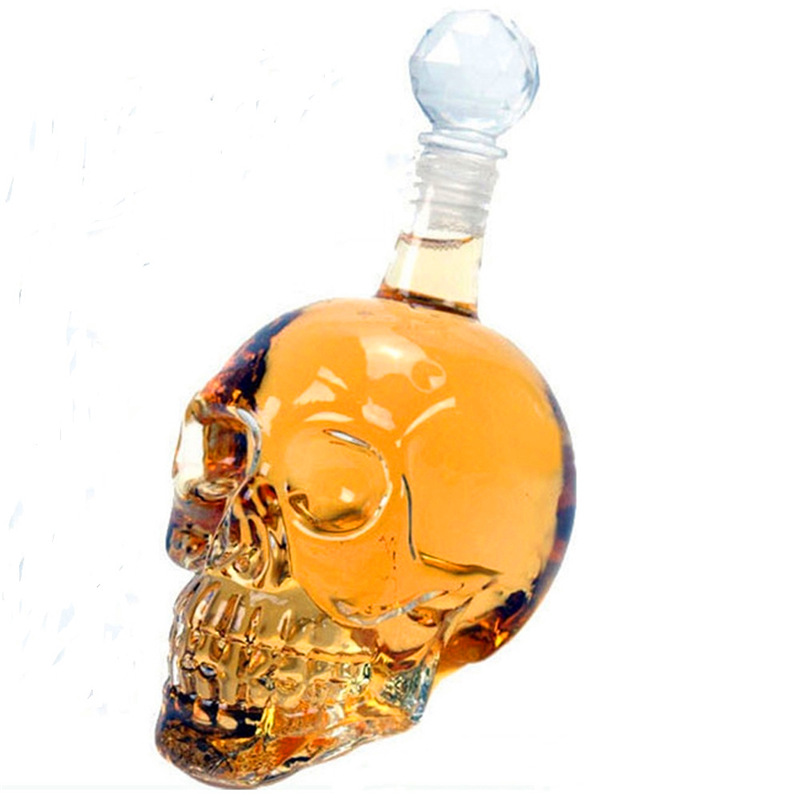 Creative Skull Head Decanter C - Wine Beer Spirits avaliação e preço