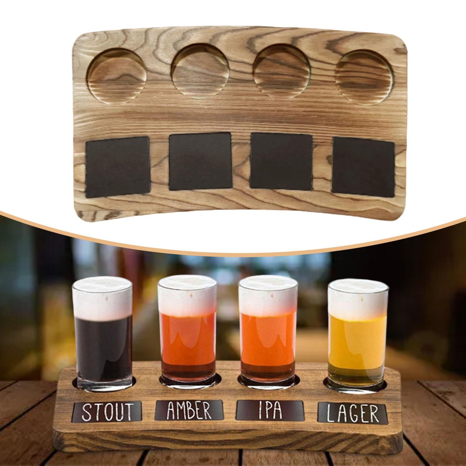 Flight Board Wood for Wine Tas - Wine Beer Tasting avaliação e preço