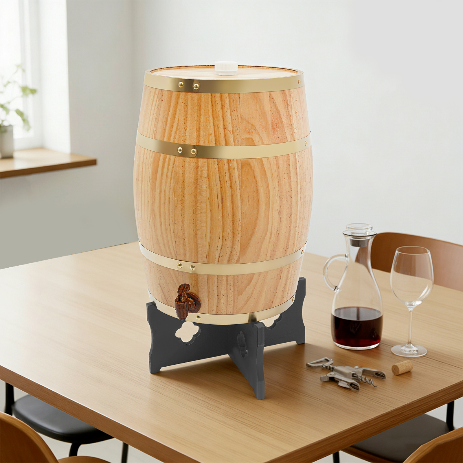 20/30L Wine Barrel Wood Wine B - Wine Beer And Cider avaliação e preço
