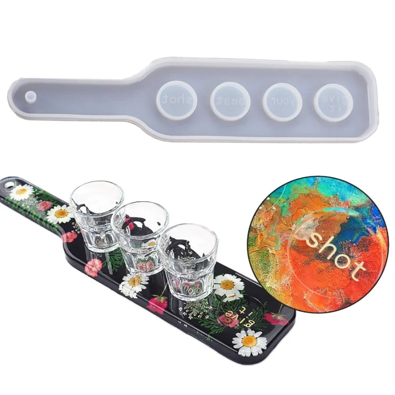 Shot Glass Serving Tray DIY Ep - Wine Beer Tasting avaliação e preço