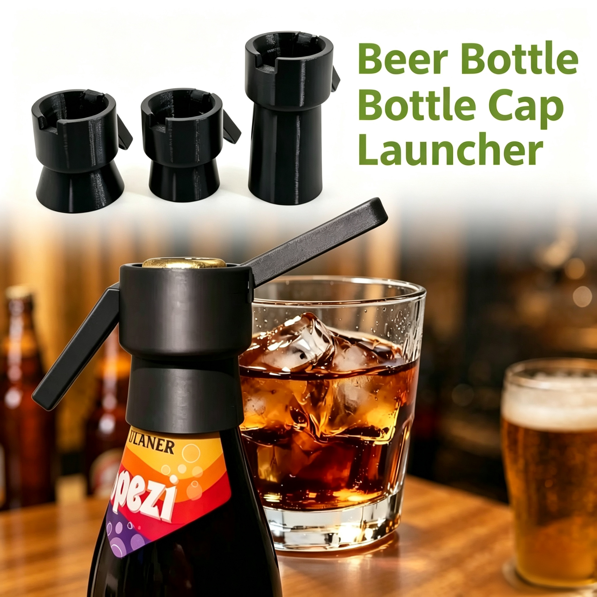 Bottle Opener, Bottle Cap Shoo - Wine Beer Difference avaliação e preço