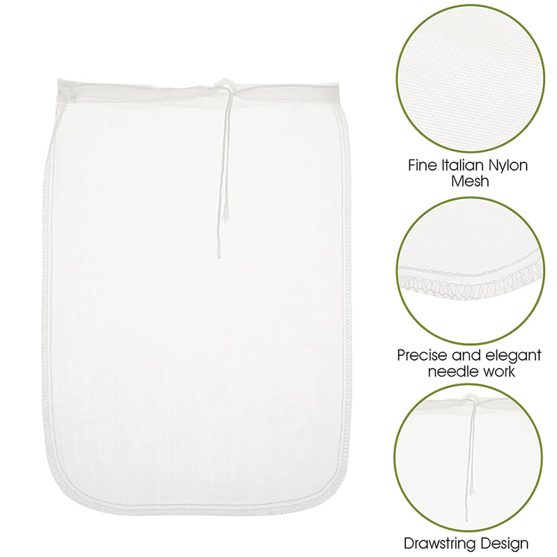 3Pcs Brew Bag 100 Mesh Straini - Wine Beer And Cider avaliação e preço