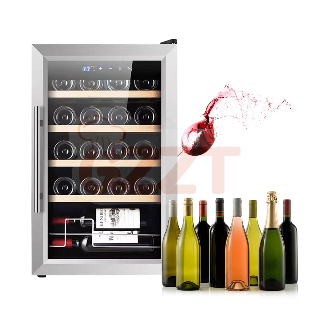 High Quality Display Cooler Ba - Wine Beer Fridge Dual Zone avaliação e preço