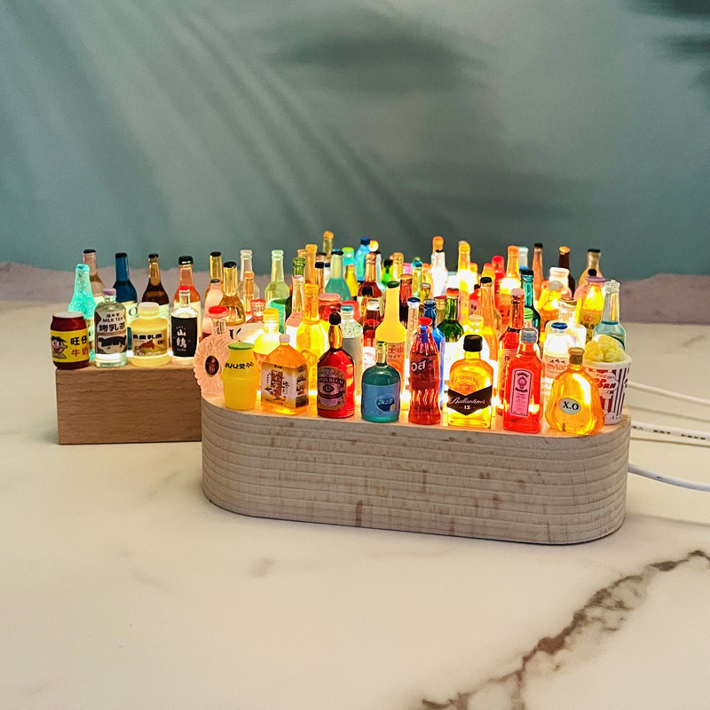 20Pcs Mixed Mini Resin Simulat - Wine Beer Mix avaliação e preço