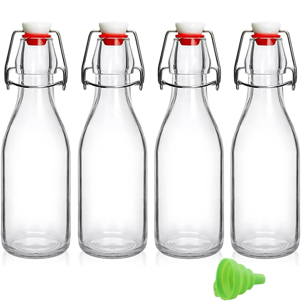 Swing Top Glass Bottles 8.5oz, - Wine Beer Spirits avaliação e preço