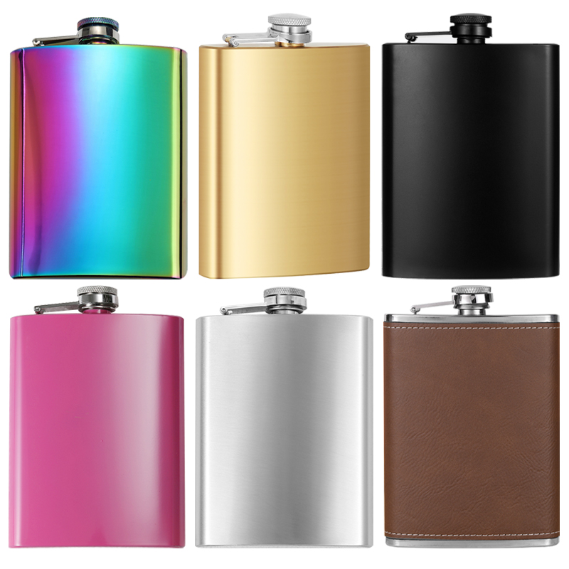 8oz 227ml Metal Stainless Stee - Wine Beer Spirits avaliação e preço