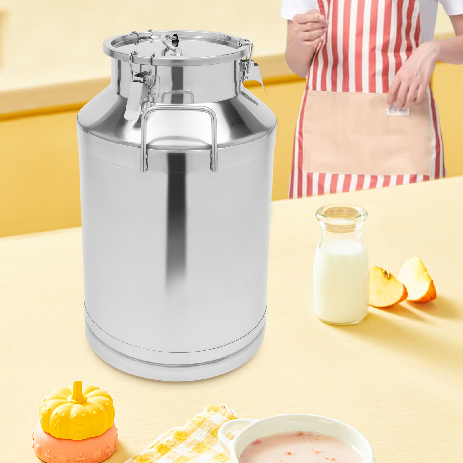 60L (15.8 Gallon) 1-Piece Milk - Wine Beer And Cider avaliação e preço