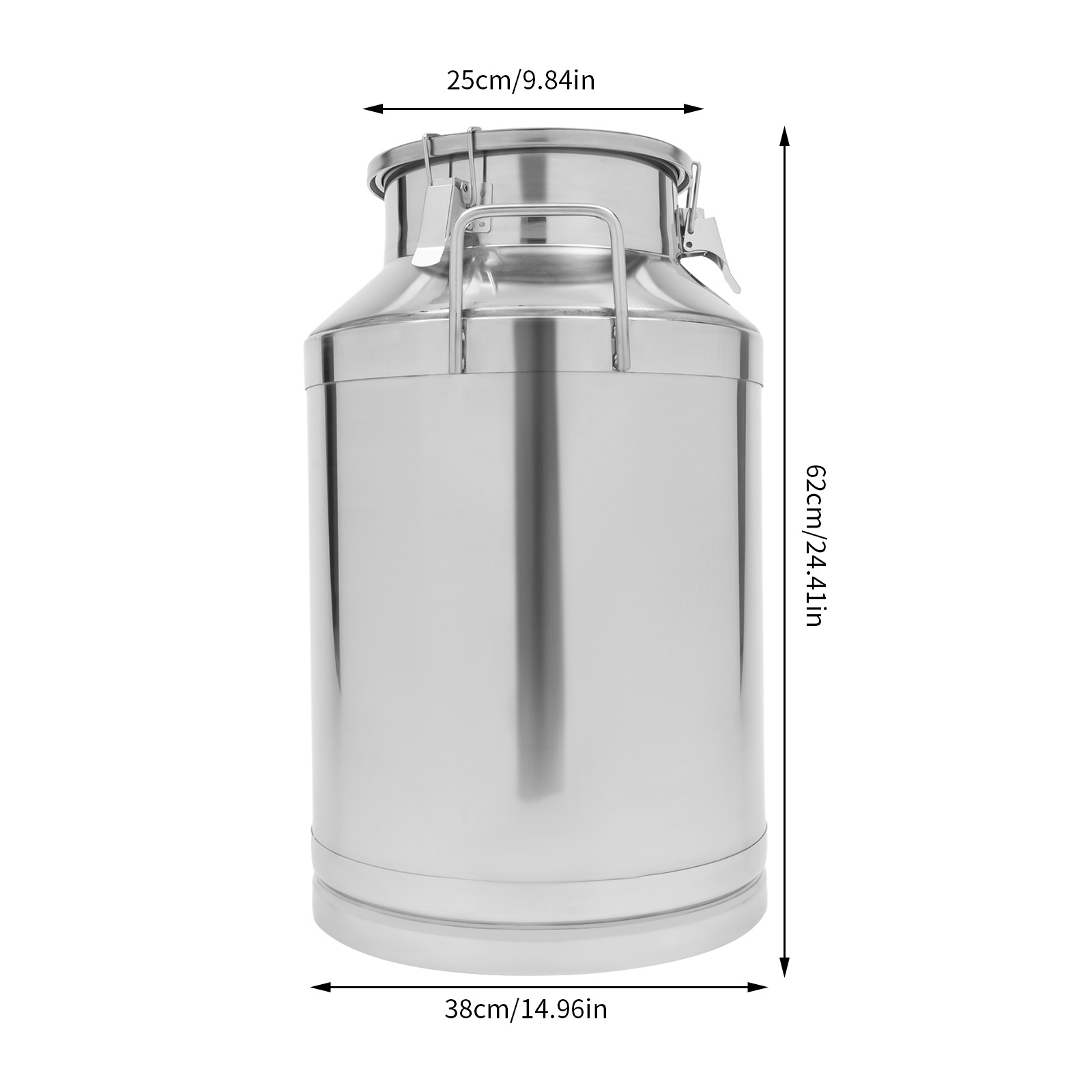 60L (15.8 Gallon) 1-Piece Milk - Wine Beer And Cider avaliação e preço