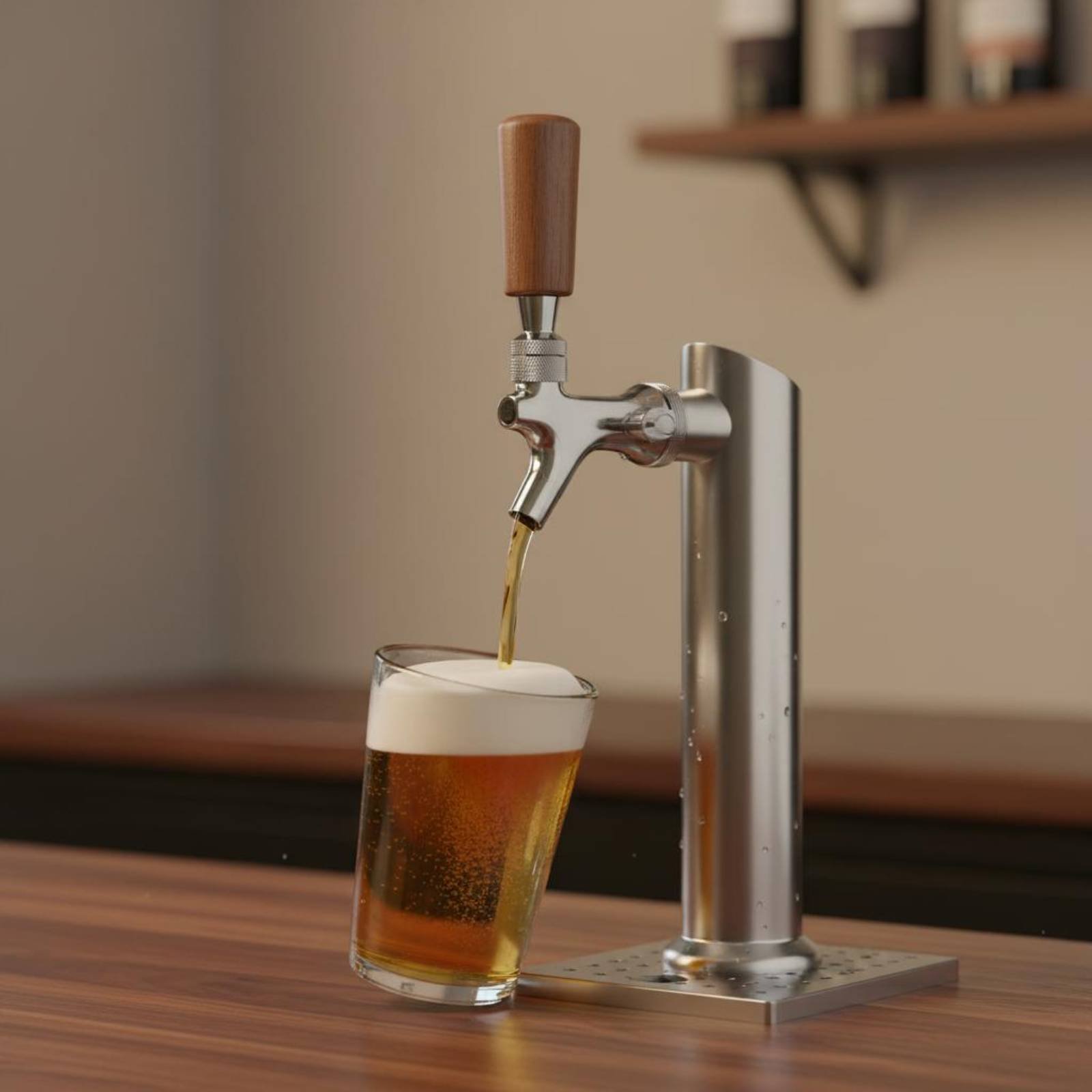 Short Wooden Beer Handle Solid - Wine Beer & Deli Reviews avaliação e preço