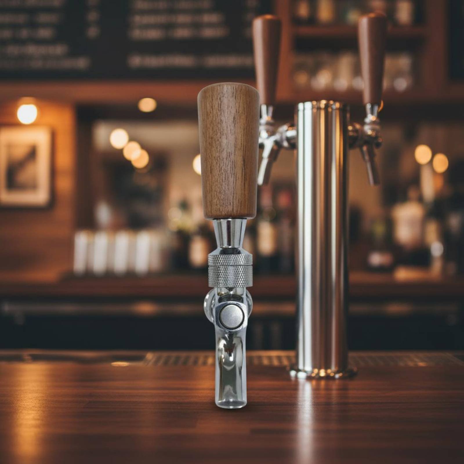 Short Wooden Beer Handle Solid - Wine Beer & Deli Reviews avaliação e preço