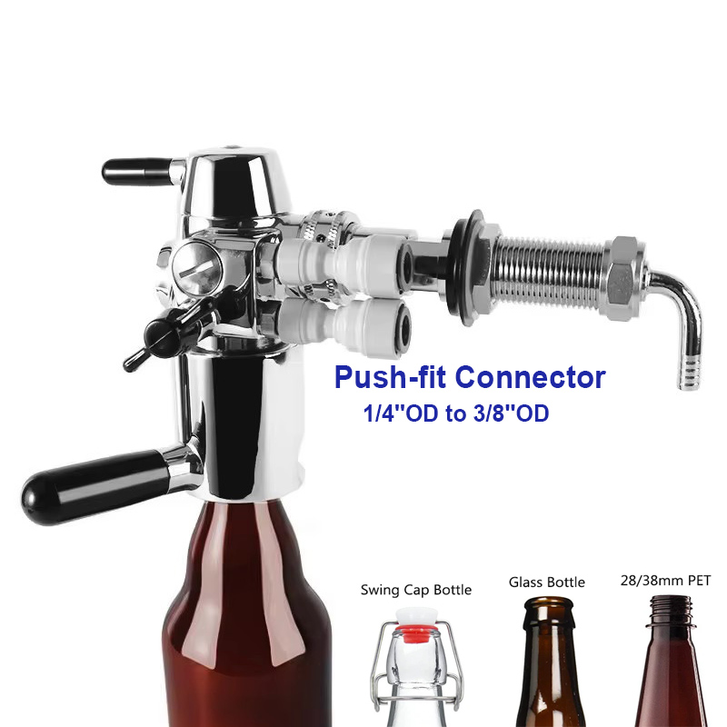 No Foam Beer Bottle Filler & P - Wine Beer Spirits avaliação e preço