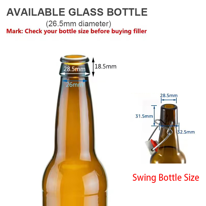 No Foam Beer Bottle Filler & P - Wine Beer Spirits avaliação e preço