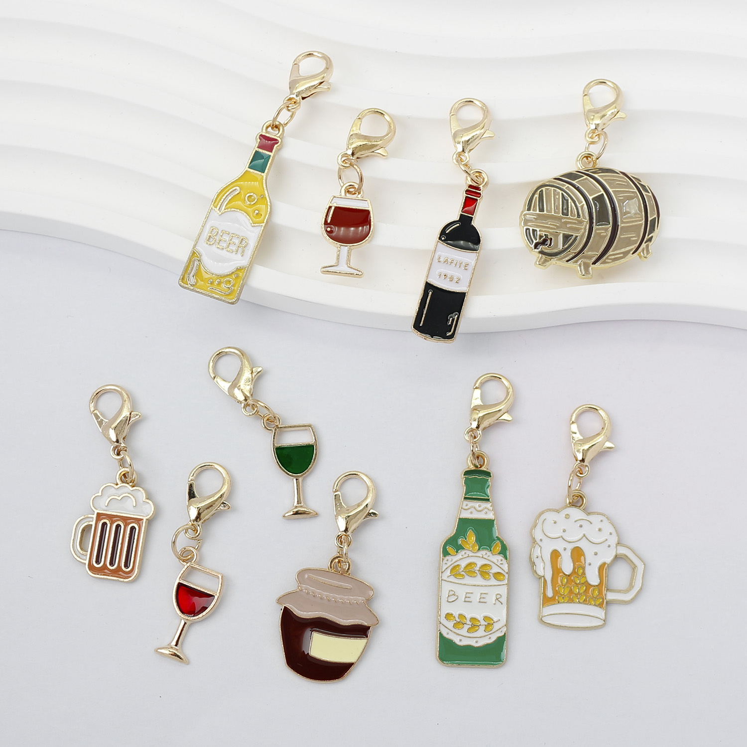 20pcs Alloy Metal Drop Oil Red - Wine Beer Food avaliação e preço