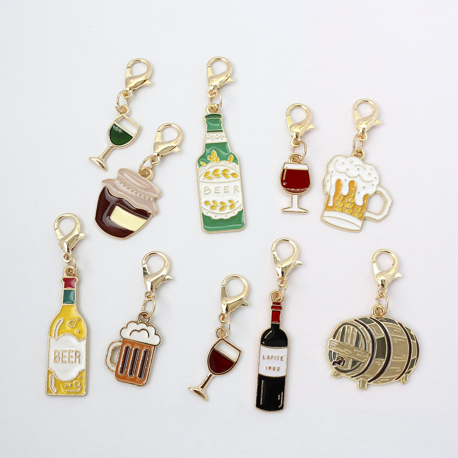 20pcs Alloy Metal Drop Oil Red - Wine Beer Food avaliação e preço