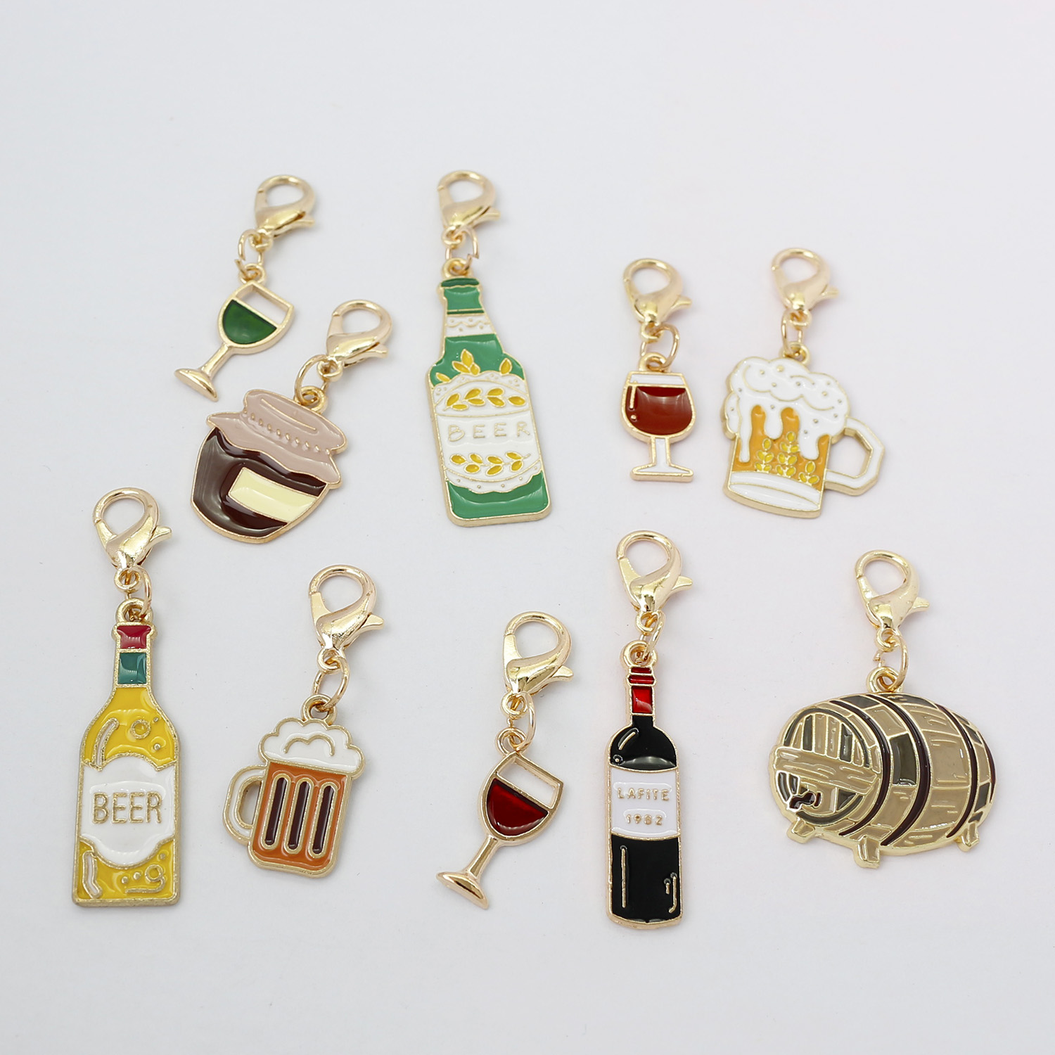 20pcs Alloy Metal Drop Oil Red - Wine Beer Food avaliação e preço