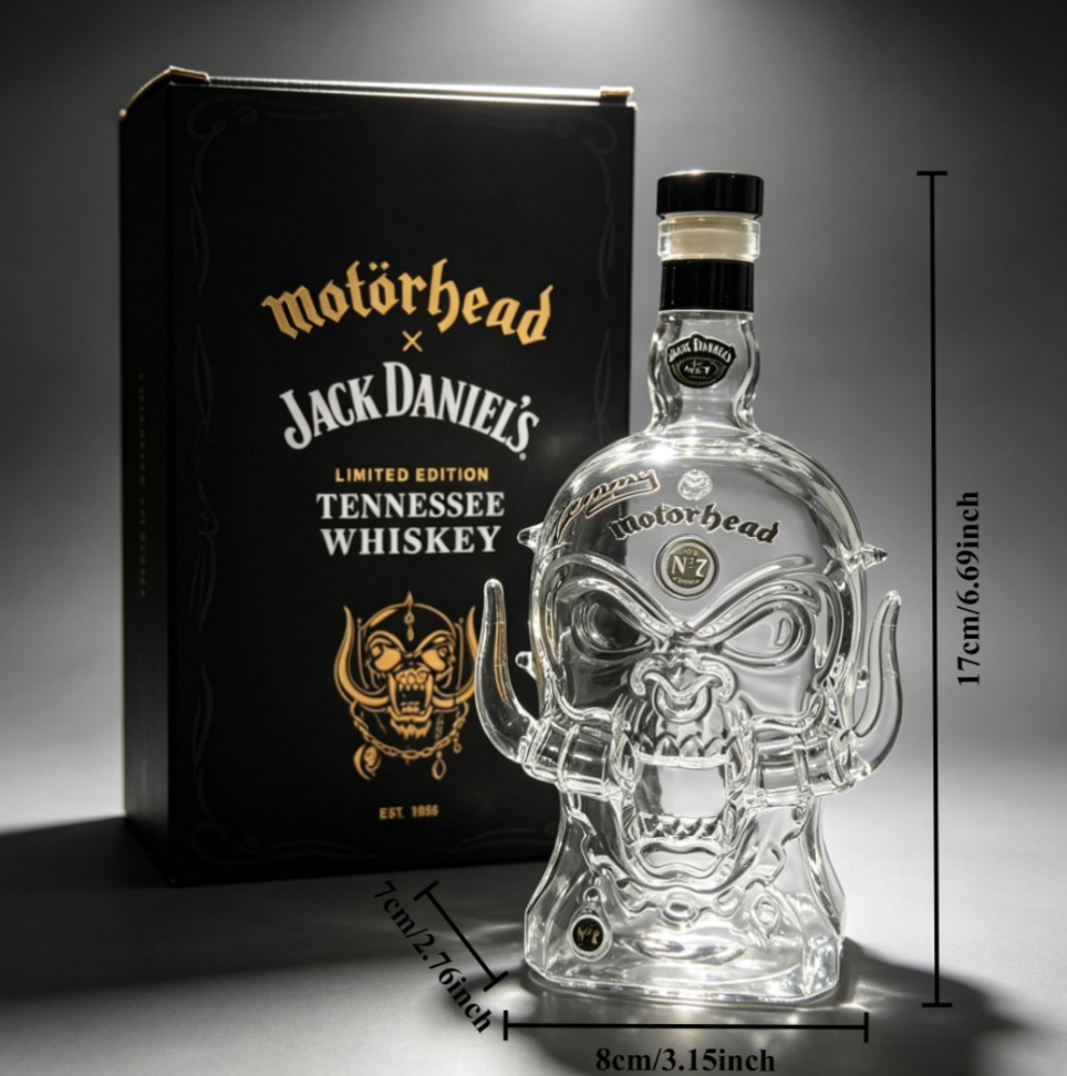 Retro Horn Skull Glass Whiskey - Wine Beer Spirits avaliação e preço