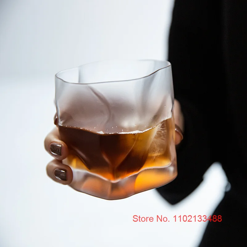 Irregular Whiskey Crystal Cup  - Wine Beer Tasting avaliação e preço