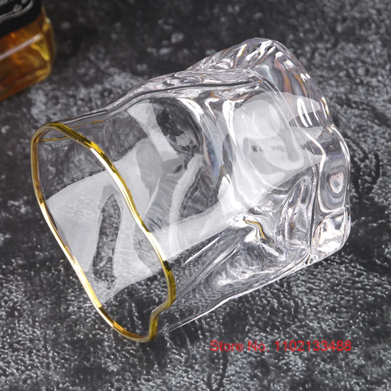 Irregular Whiskey Crystal Cup  - Wine Beer Tasting avaliação e preço