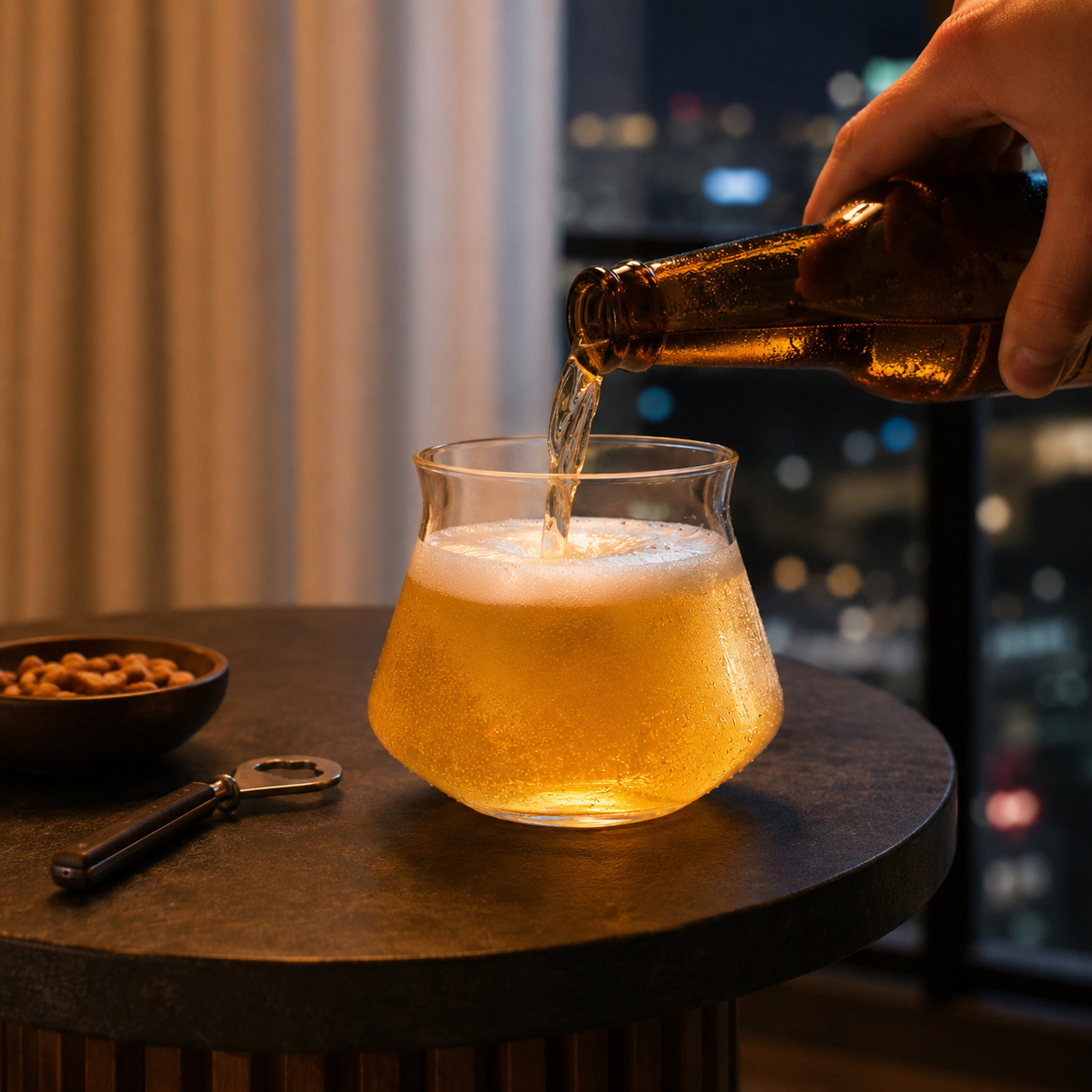 Low Profile Cool Beer Glasses  - Wine Beer Tasting avaliação e preço